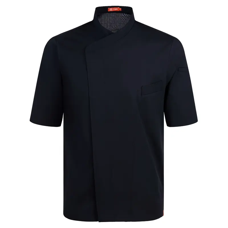471138 Chaqueta Cocina Hombre Manga Corta Santorini