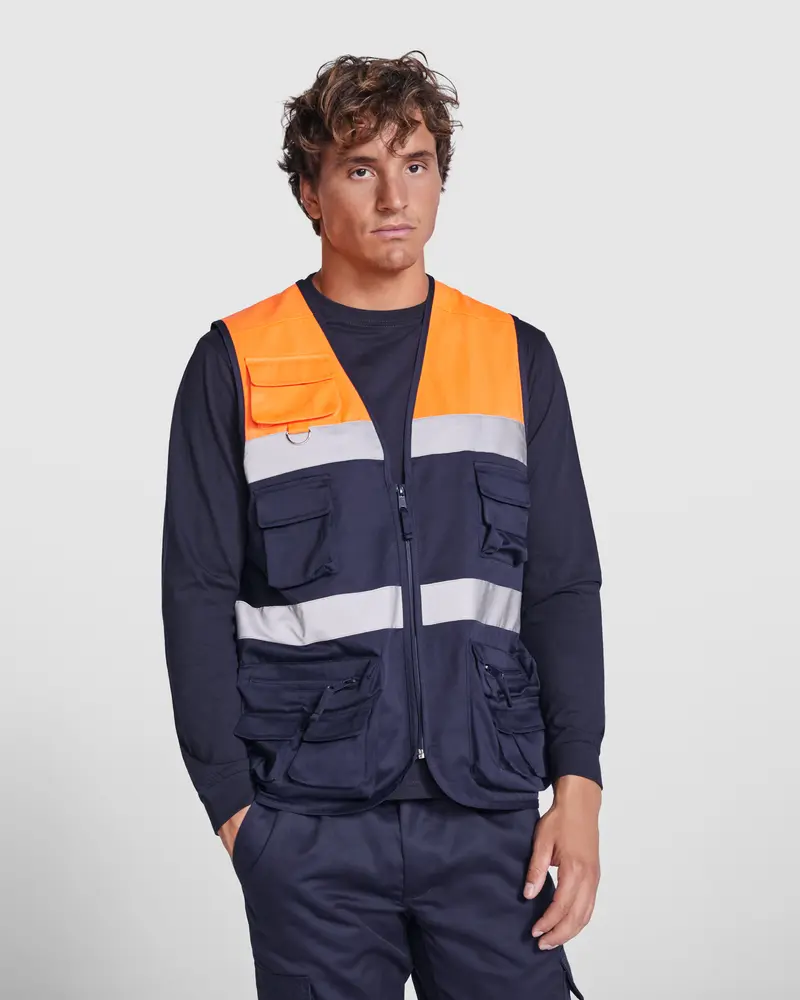 9323 Chaleco Beta AV Bicolor