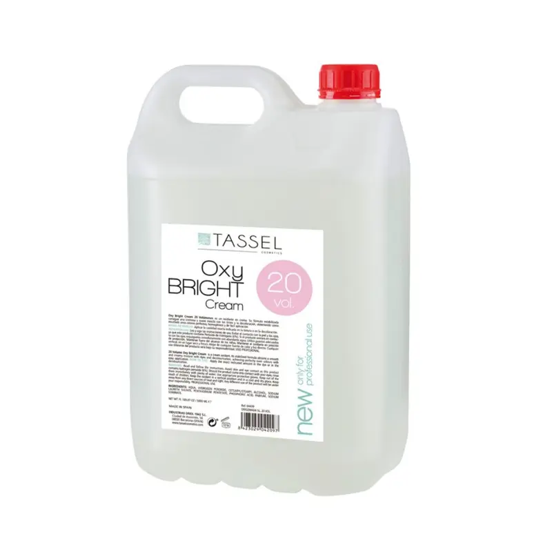 Activador Oxidante en Crema 20 Volúmenes Tassel Oxy Bright 5.000 ml | Resultados Perfectos