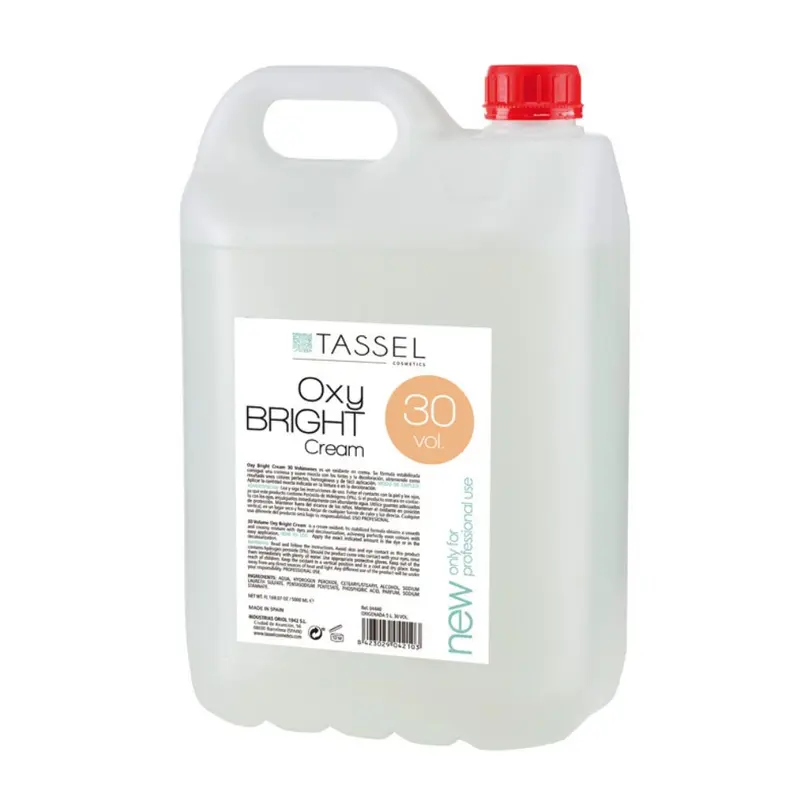 Activador Oxidante en Crema 30 Volúmenes Tassel Oxy Bright 5.000 ml | Resultados Perfectos