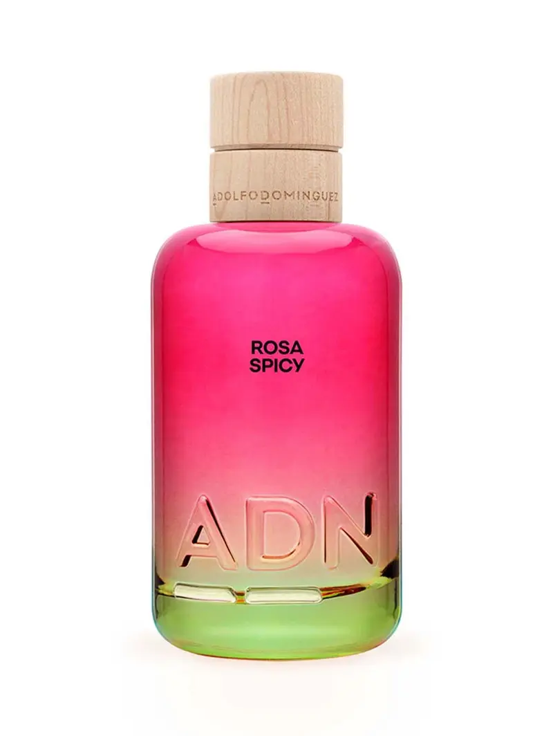 Adolfo Domínguez ADN Rosa Spicy – Eau de Parfum Genderless | Huile Essentielle de Rose