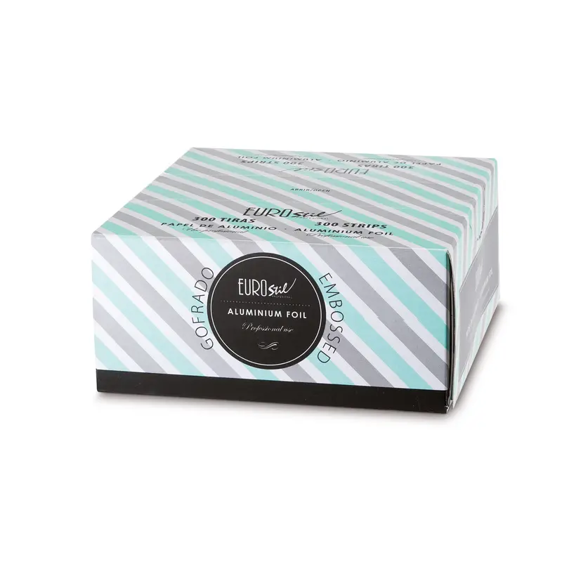 Aluminio Gofrado 27x12cm 300pcs