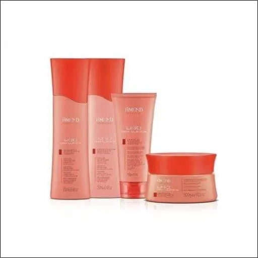 Amend Kit Liso Sin Química Champú + Mascarilla + Acondicionador + Leave in