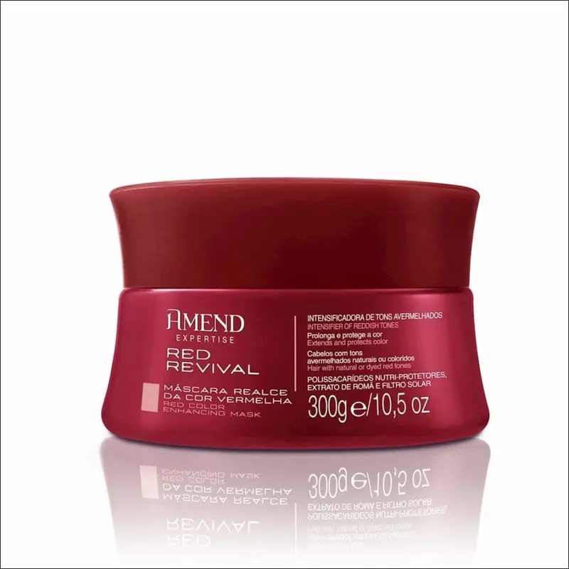 Amend Red Revival Mascarilla Tratamiento Cabellos Rojos 300 ml