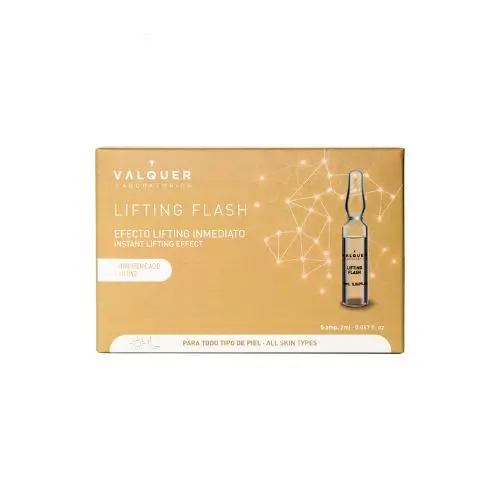 Ampolla Facial Lifting Flash Valquer 5ud x 2ml