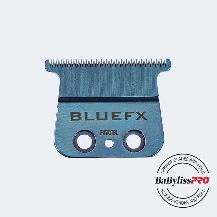 BaBylissPRO® CUCHILLA ULTRADELGADA EN "T" DE TITANIO AZUL