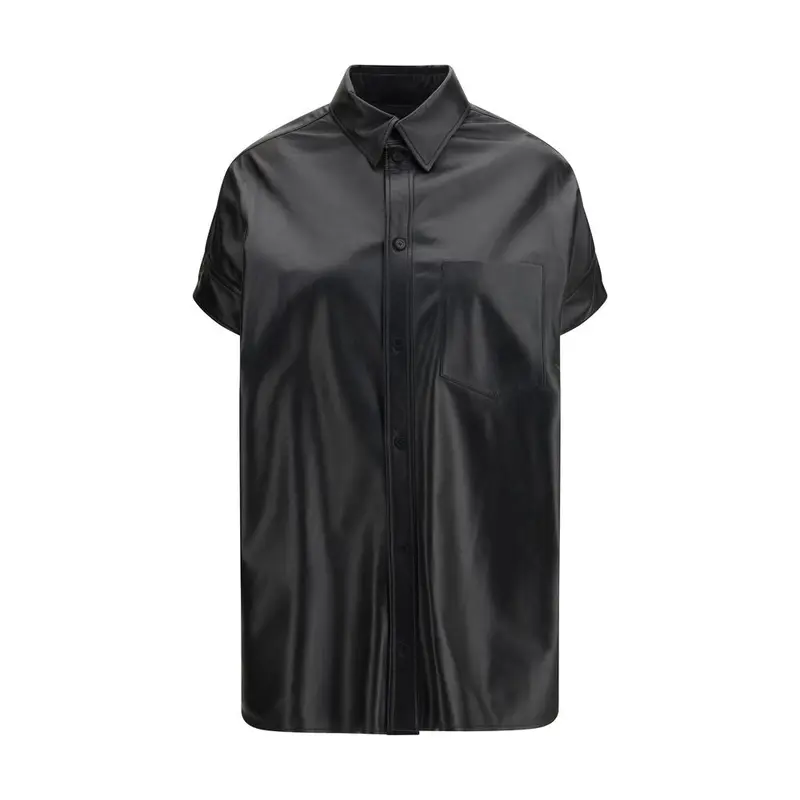 Balenciaga Black Lamb Ovis Aries Dress Shirt