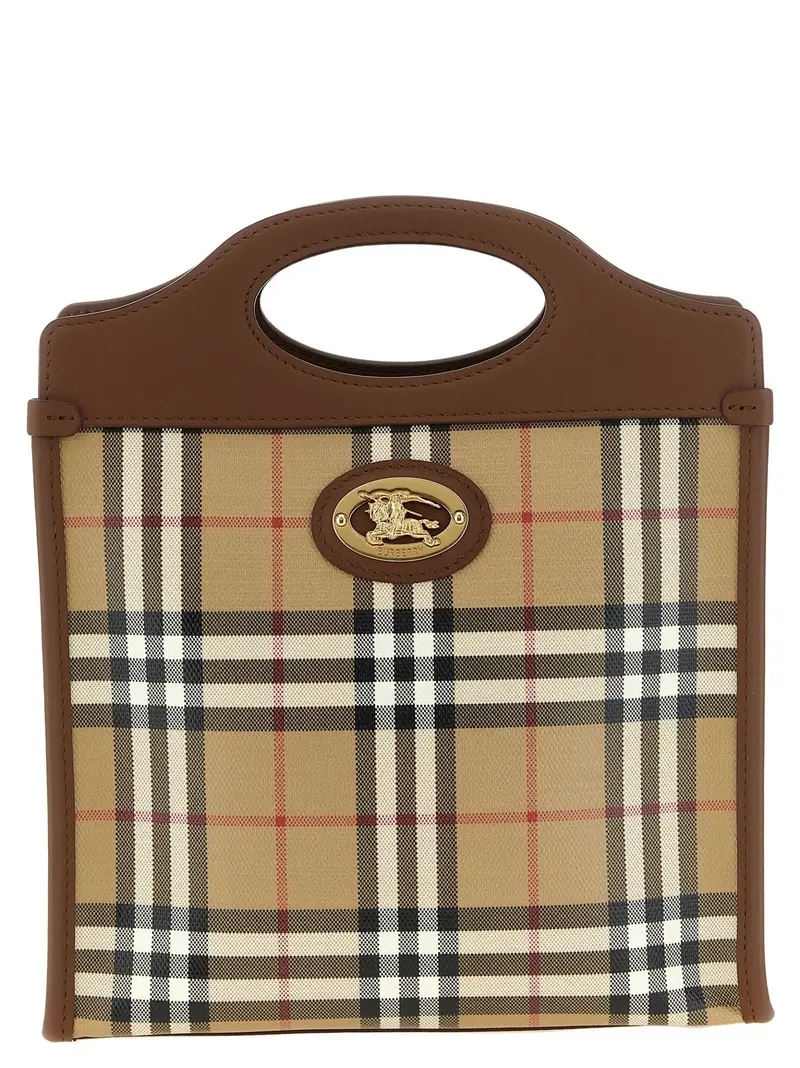 Burberry Beige Cotton Handbag