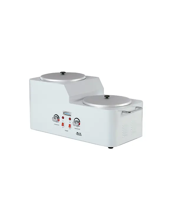 Calentador de cera doble 9 kg con regulador independiente