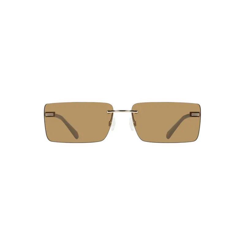 Calvin Klein Beige Metal Women Sunglasses