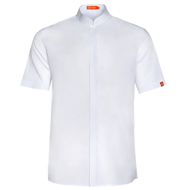 Camisa Hombre Cuello Mao Manga Corta Dinar - 983139
