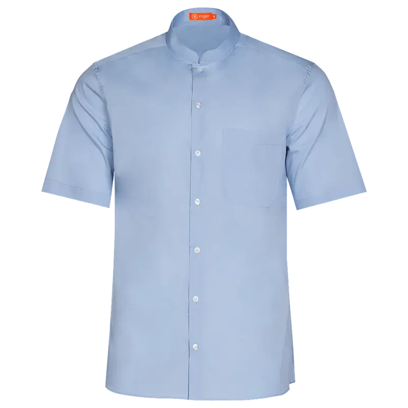 Camisa Hombre Cuello Mao Manga Corta Gabin - 927141