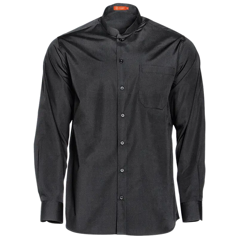 Camisa Hombre Cuello Mao Manga Larga Gabin - 921141