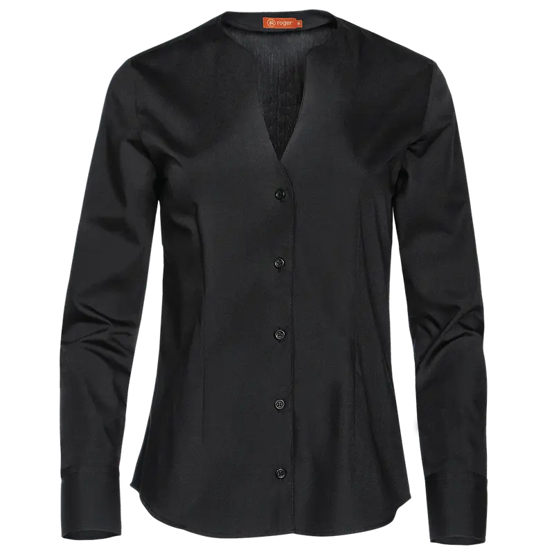 Camisa Mujer Cuello en "V" Manga Larga Dinar - 965139