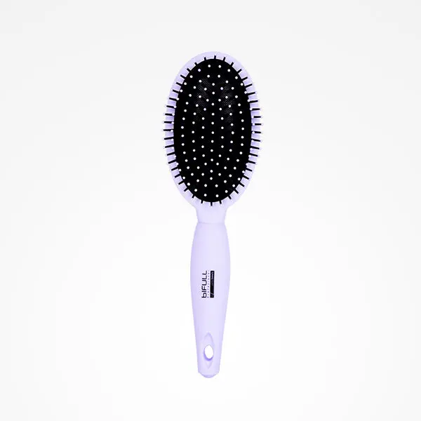 Cepillo Desenredante Matte Oval Brush Malva
