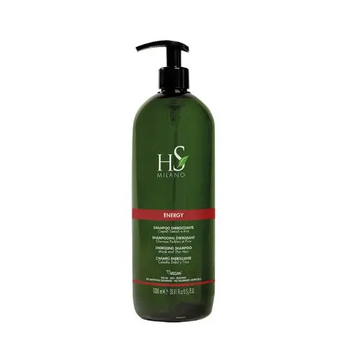 Champú Energy energizante cabello caída Hs Milano 1000ml