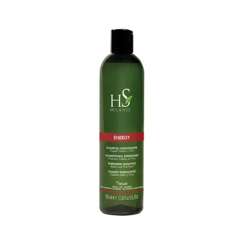 Champú Energy energizante cabello caída Hs Milano 350ml
