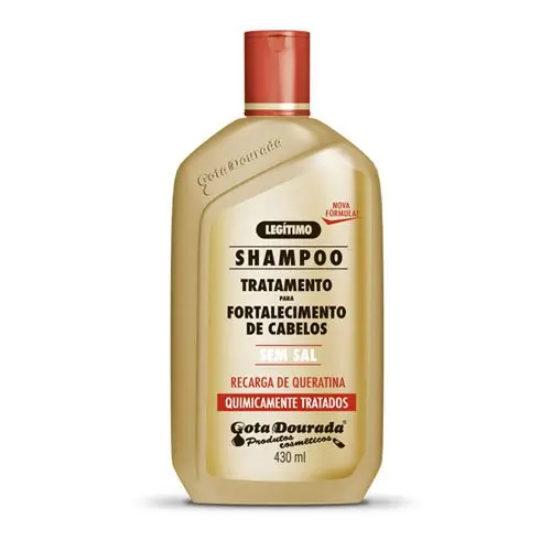 Champú Gota Dourada Recarga de Queratina sin sal 430ml