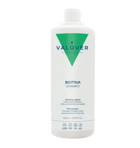 Champú Profesional Valquer con Biotina & Keratina - 1000ml