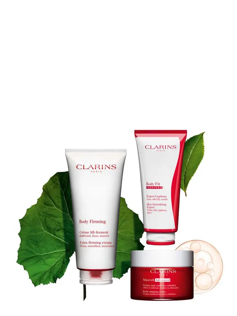 Clarins – Body Fit Active | Soin Remodelant Anti-Cellulite | 96% Ingrédients Naturels | Thé Matcha Bio