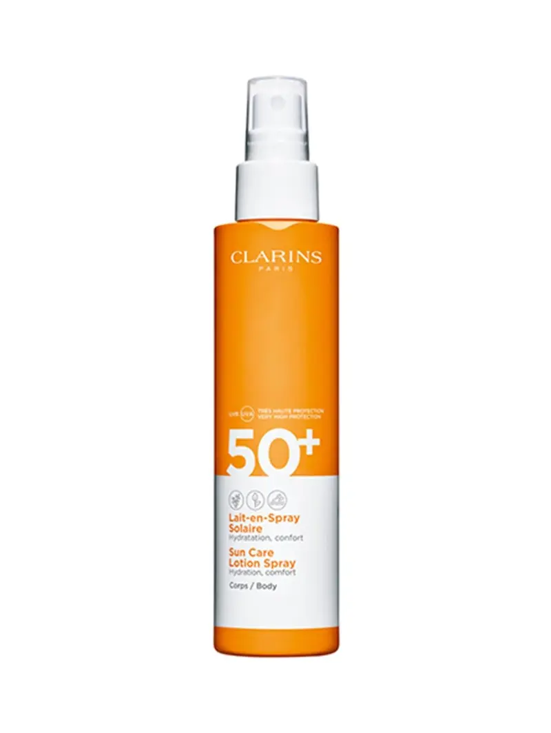 Clarins Lait Solaire Hydratant en Spray SPF50 Plus