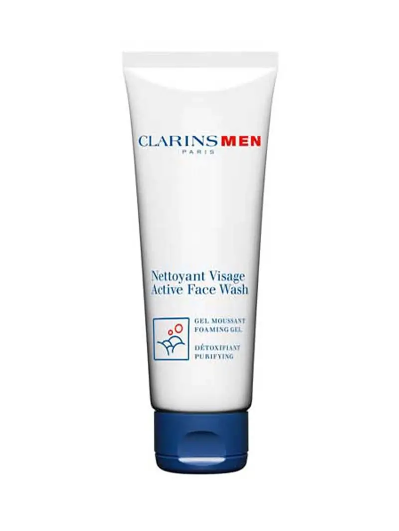 ClarinsMen Nettoyant Visage Purifiant – Grindélie & Gaulthérie
