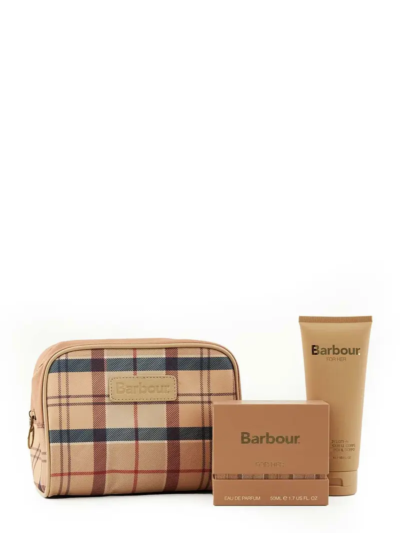 Coffret Barbour Origins Pour Elle Eau de Parfum Gel Douche Nécessaire