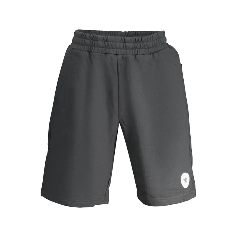 Converse Black Cotton Men's Sweatpants