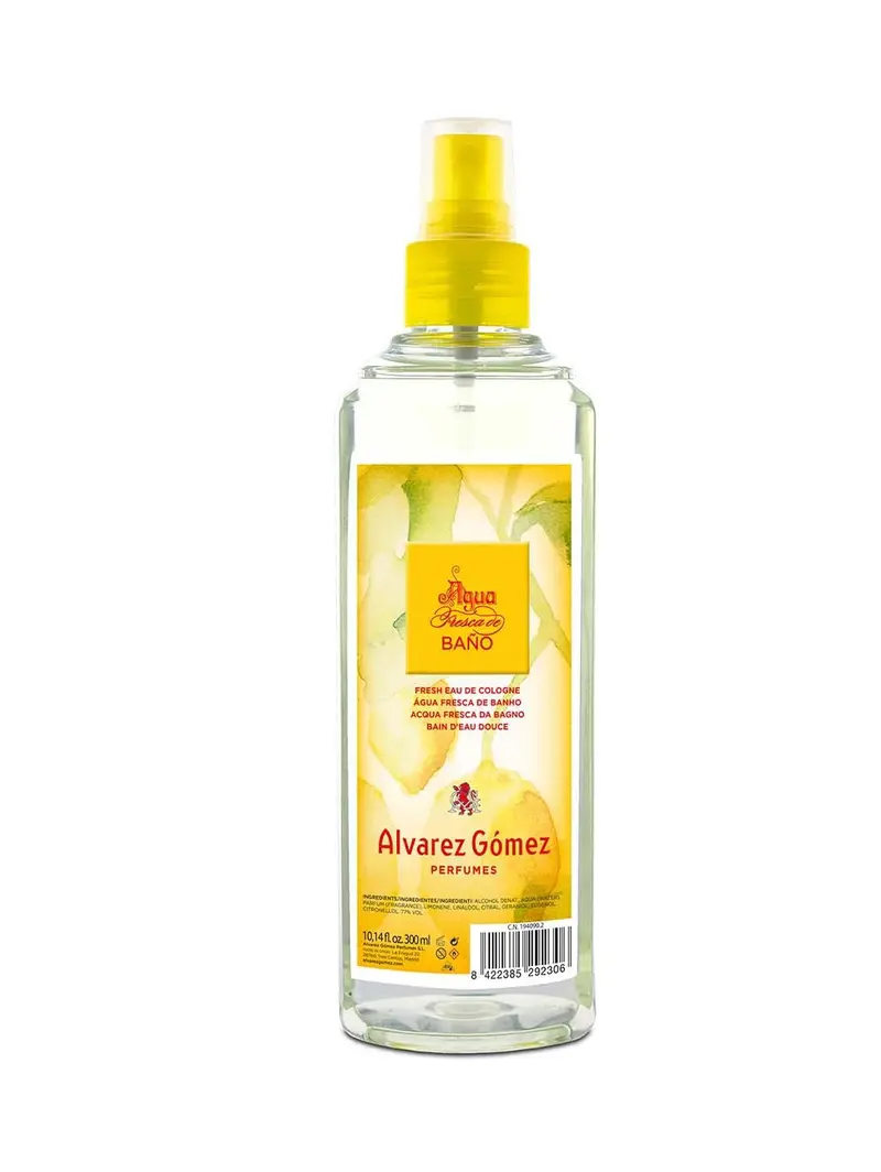 Eau Fraîche De Bain Concentrée Méditerranéenne Géranium Lavande Romarin Citron