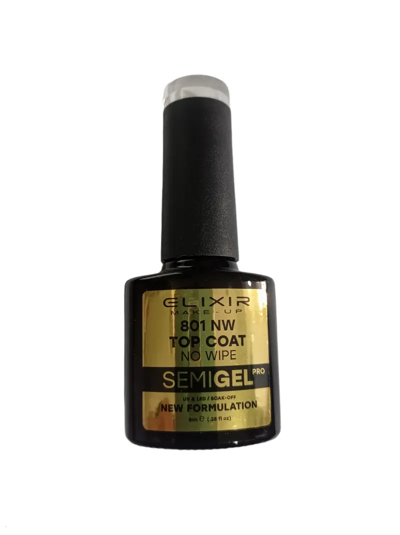 ELIXIR SEMI GEL TOP COAT 801 8ML