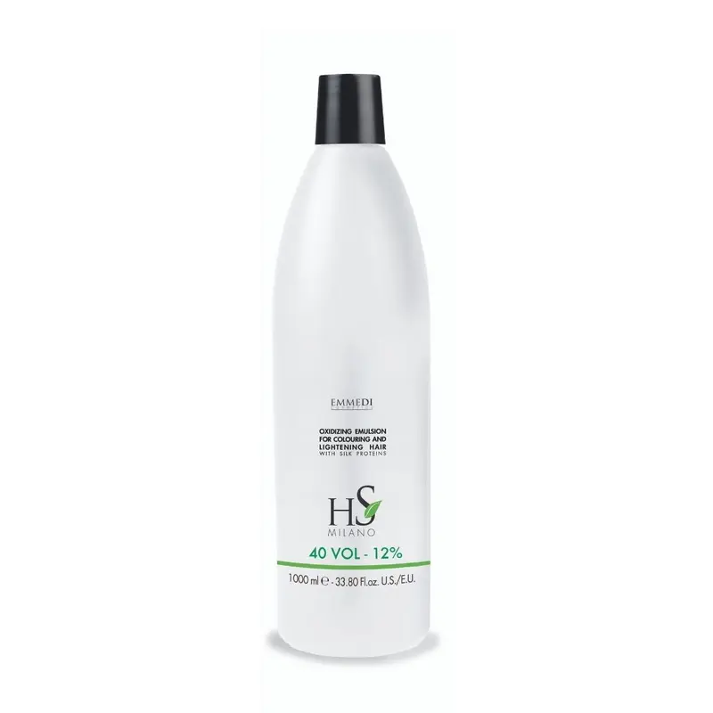 Emulsión Oxidante HS Milano 40 Volúmenes -12% - 1000 ml