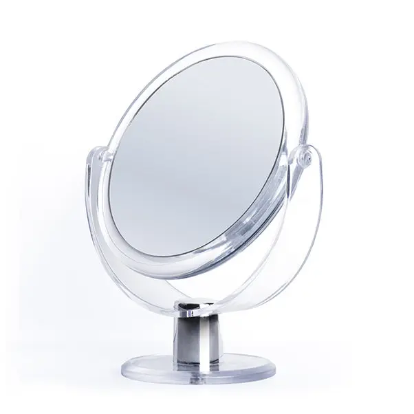 Espejo De Mesa Redondo 14Cm Giro 360º 2 Caras/ Normal Y 2X Debby Round Bifull