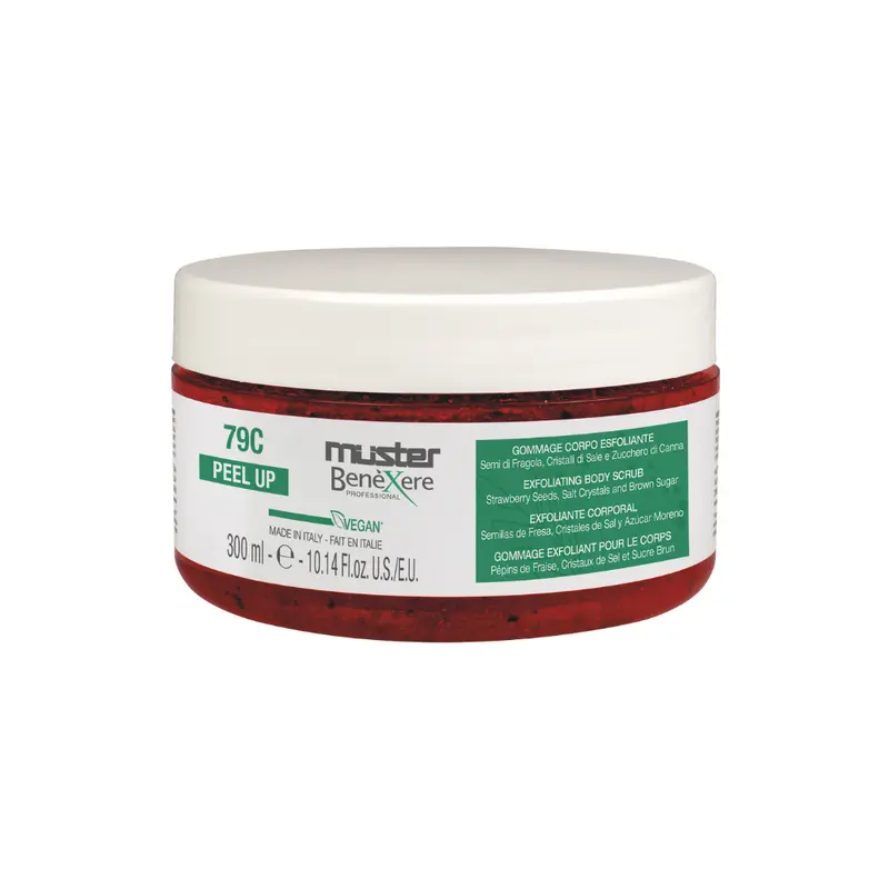 Exfoliante Corporal Benexere con semillas fresa 300ml