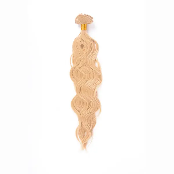 Extension 50Cm Rizada Mod 86 Rubio Platino Dorado