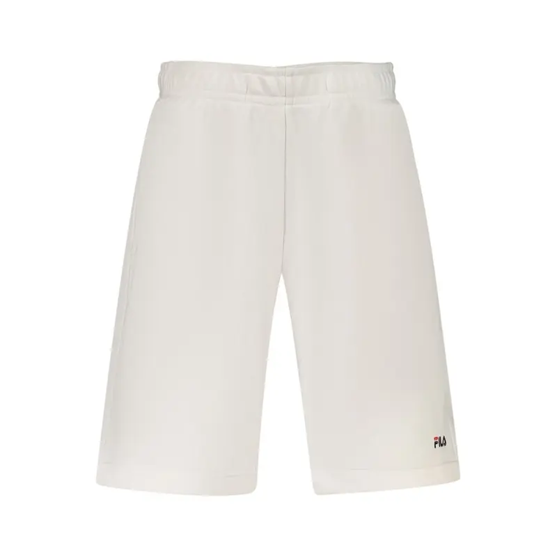 Fila White Cotton Men's Sweatpant