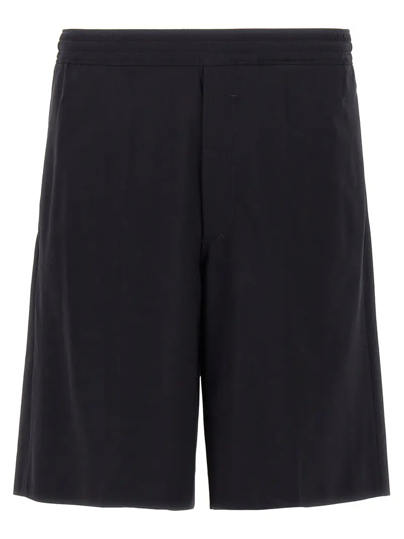Givenchy Blue Elastane Bermuda Shorts