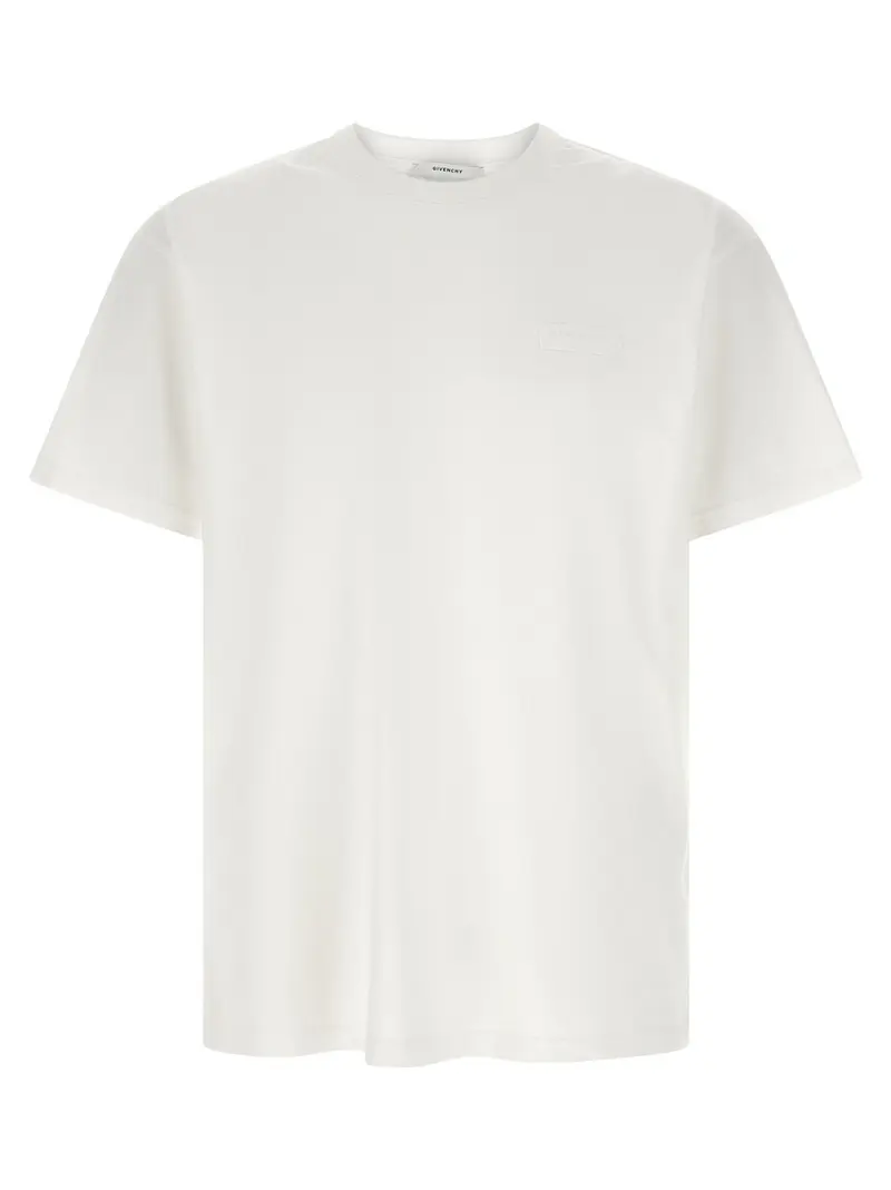 Givenchy White Cotton T-Shirt