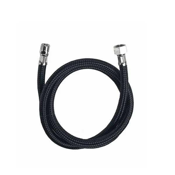 Goma Ducha Flexible Nylon Negro Bifull