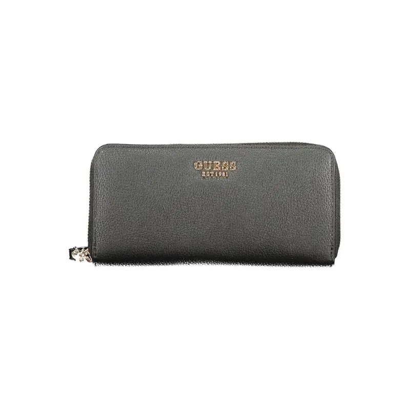 Guess Jeans Black Polyethylene Wallet