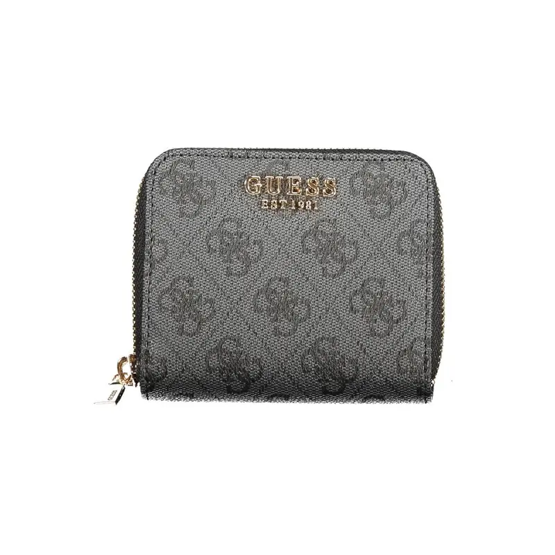Guess Jeans Black Polyethylene Women Wallet