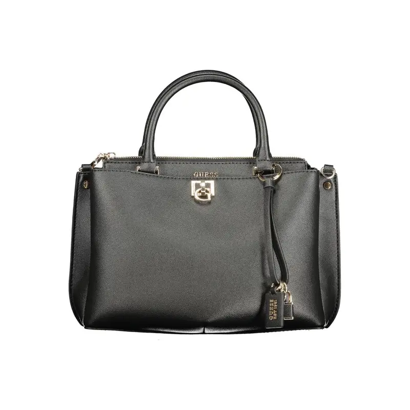 Guess Jeans Black Polyurethane Women Handbag