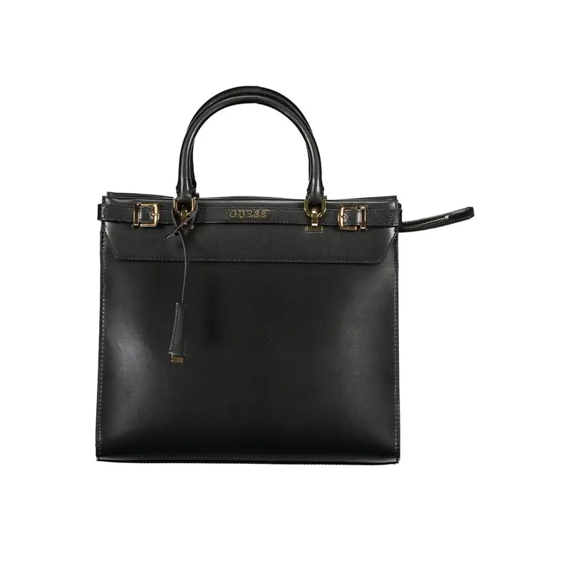 Guess Jeans Black Polyurethane Women Handbag