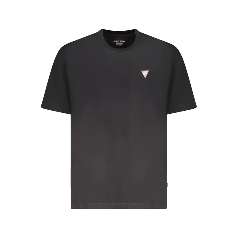 Guess Jeans Nero Cotton Mens T-Shirt