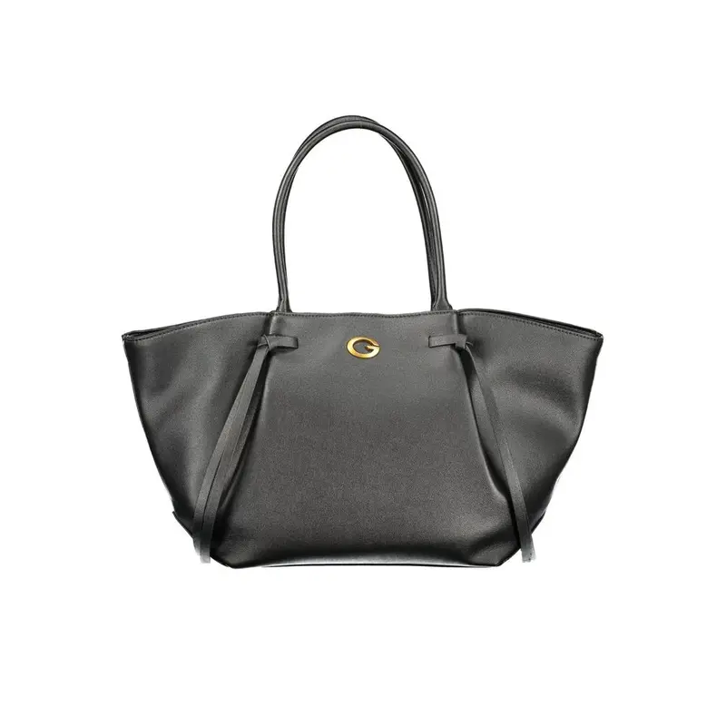 Guess Jeans Nero Poliuretano Womens Bag