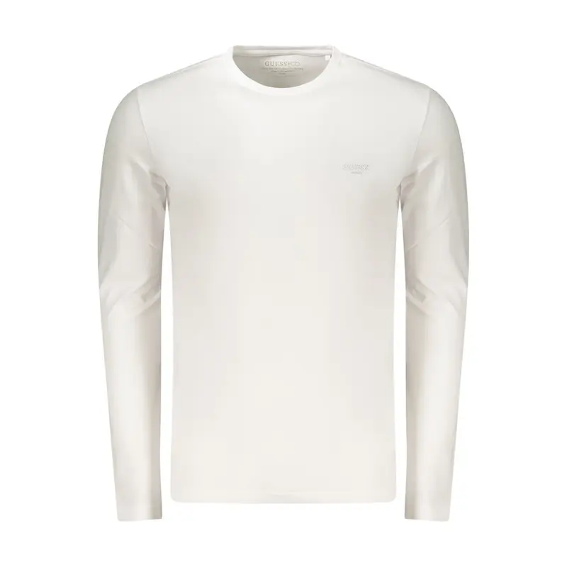 Guess Jeans White Cotton Men's T-Shirt