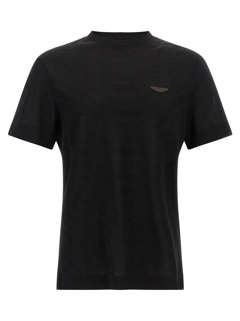 Hugo Boss Black Cotton T-Shirt
