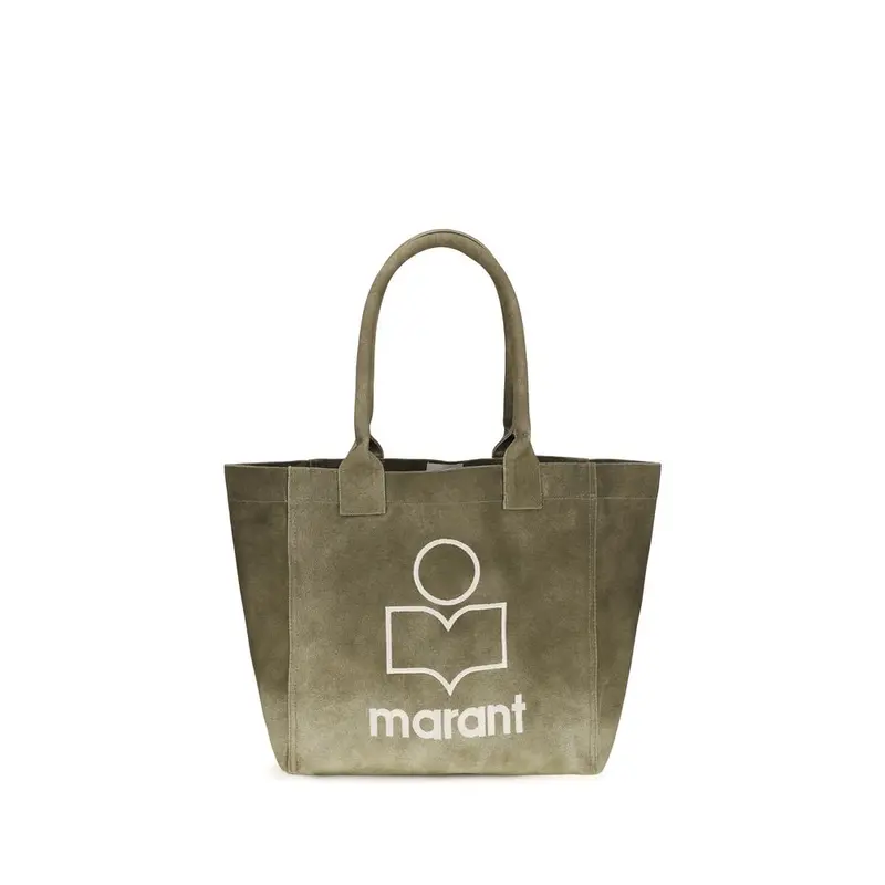 Isabel Marant Bicolor Cotton Shoulder Bag