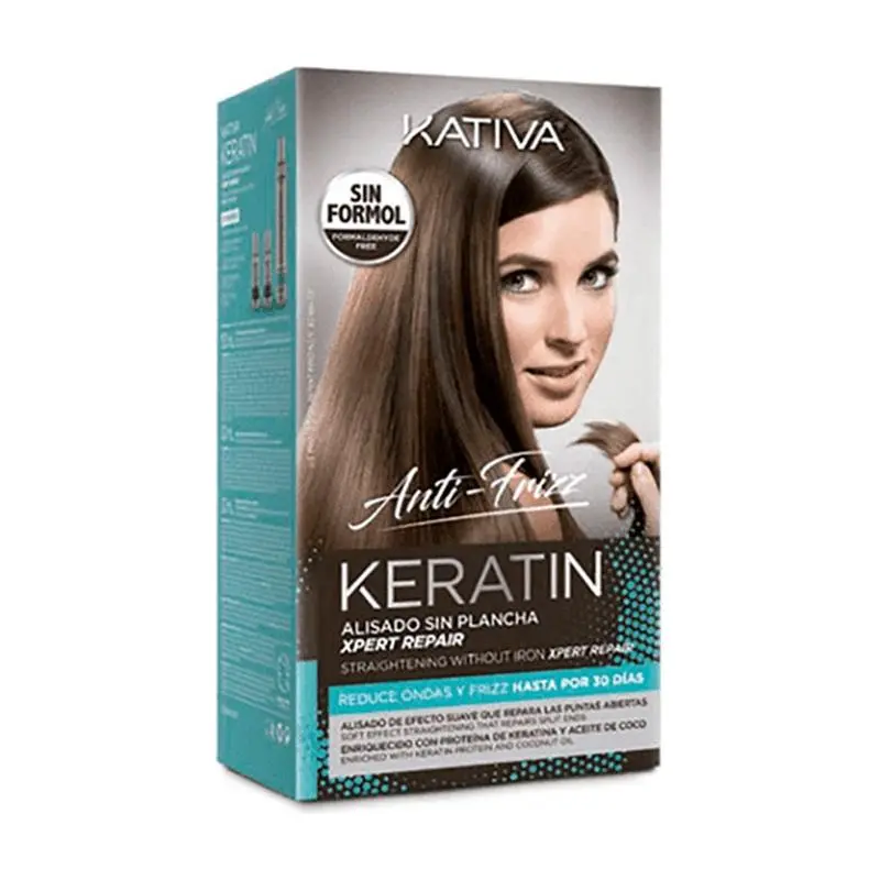 KATIVA KERATIN ANTI-FRIZZ ALISADO SIN PLANCHA XPERT REPAIR