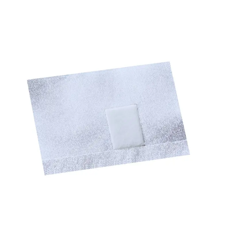 Lámina aluminio envolvente para retirar el esmalte caja 100 unidades