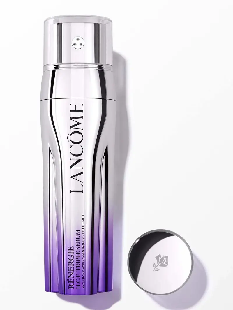 Lancôme Rénergie HCF Triple Serum Anti Age Ultra Efficace Avec Trois Dermoactifs Puissants Pour Une Peau Raffermie
